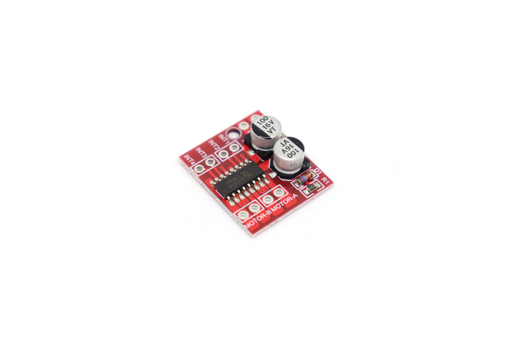 L298N Mini Dual Motor Driver บอร์ดขับมอเตอร์ 2 ช่อง สำหรับมอเตอร์ขนาดเล็ก