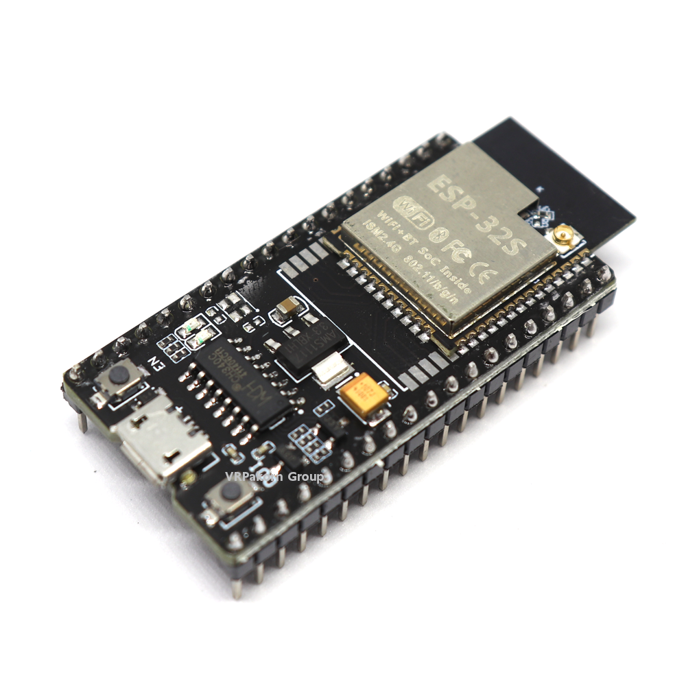 ESP32 WROOM-32 module (ต่อเสาร์อากาศภายนอกได้) WiFi+Bluetooth+dual core CPU/compatible with ESP-32S 38 Pin
