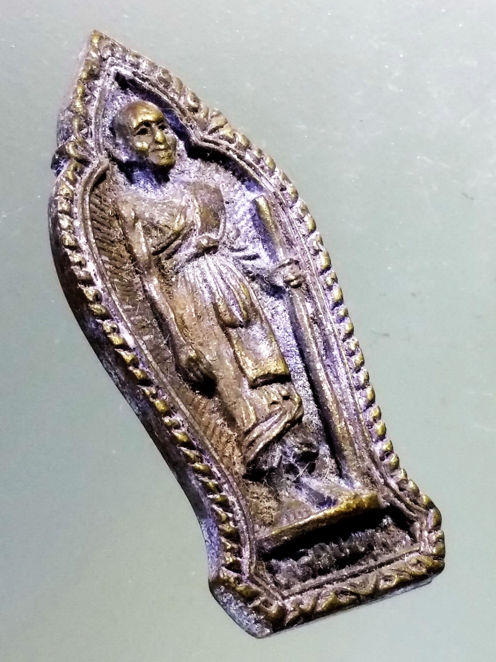 Antig Pim 265 เหรียญหล่อ หลวงปู่ศุข วัดปากคลองมะขามเฒ่า อำเภอวัดสิงห์ จังหวัดชัยนาท สร้างปี 2535