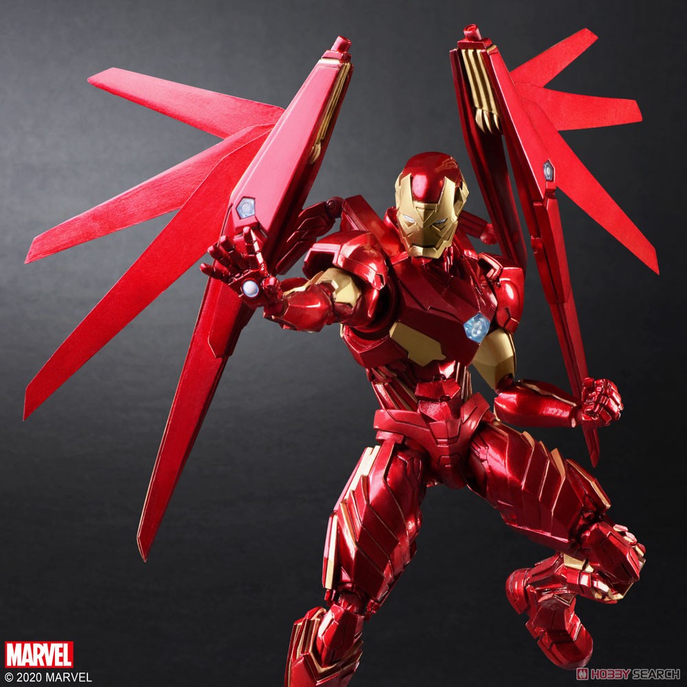 เปิดรับPreorder มัดจำ 700 บาท Marvel Universe Variant Bring Arts Designed by Tetsuya Nomura Iron Man (PVC Figure)