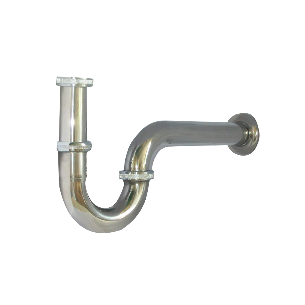 VEGARR ท่อน้ำทิ้ง P-trap สแตนเลสชุบโครเมี่ยม 31 ซม. V310S