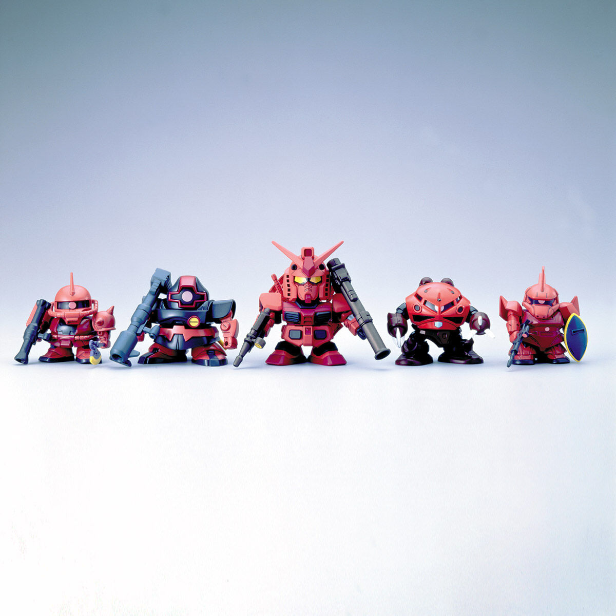 กันดั้ม Bandai Spirits Gunpla SD Gundam G Generation F Char Aznable's Custom MS Collection