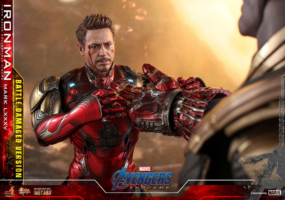 เปิดรับPreorder มีค่ามัดจำ 6900 บาท MMS543D33 - Avengers: Endgame - 1/6th scale Iron Man Mark LXXXV (Battle Damaged Version) Collectible Figure //