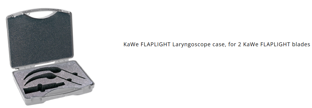 03.90051.261 Laryngoscope Case For 2 Flaplight Blades
