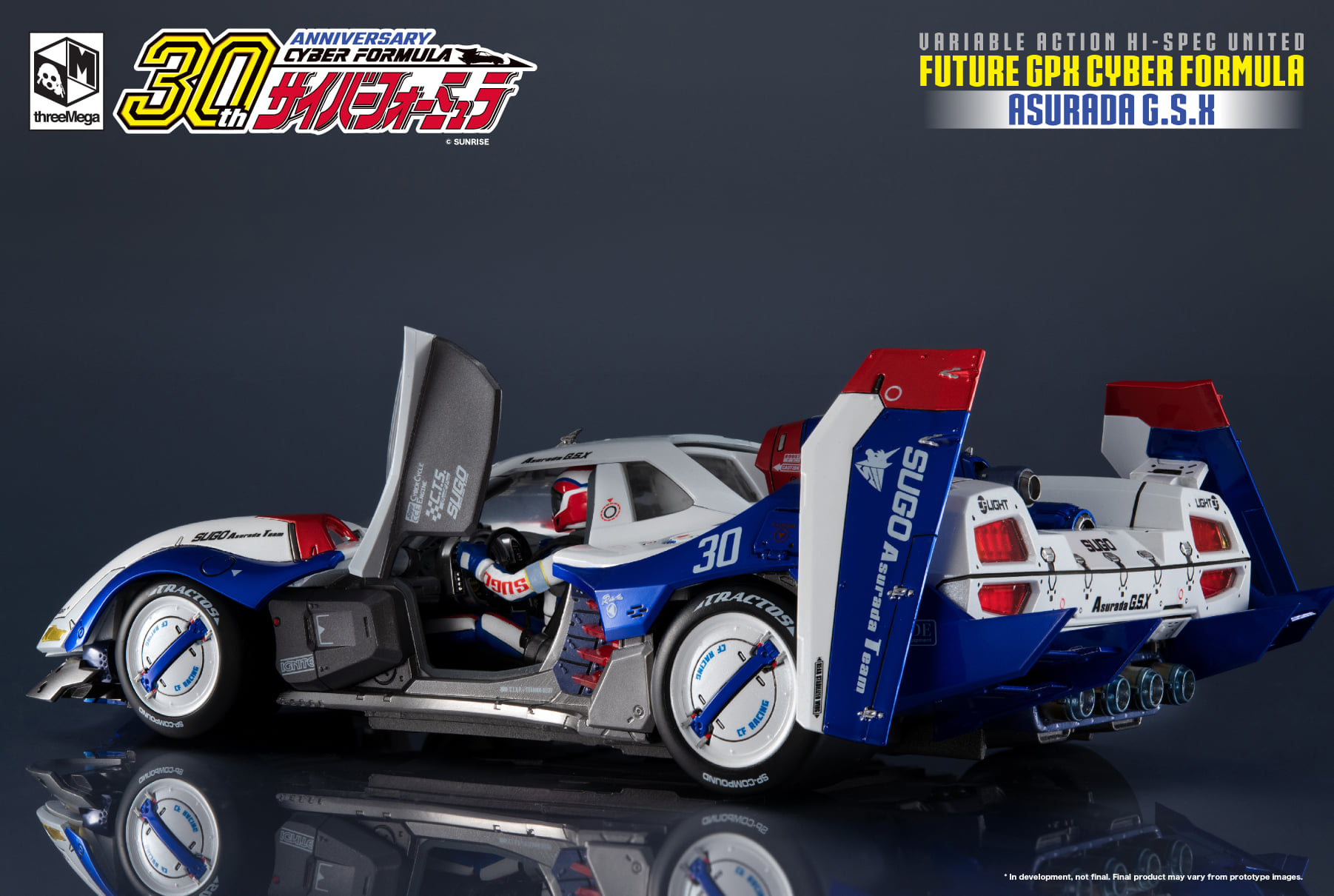 <Preorderถึง 9/2/2022 >เปิดรับPreorder มัดจำ5000 บาทthreeMega: VARIABLE ACTION Hi-SPEC UNITED FUTURE GPX CYBER FORMULA ASURADA G.S.X