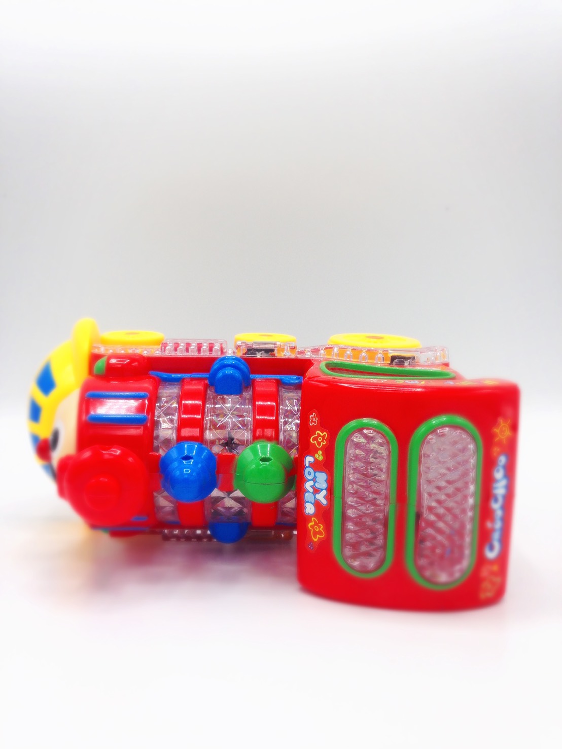 รถไฟโทมัส ใส่ถ่านชนถอย มีเสียง มีไฟ (คันใหญ่)