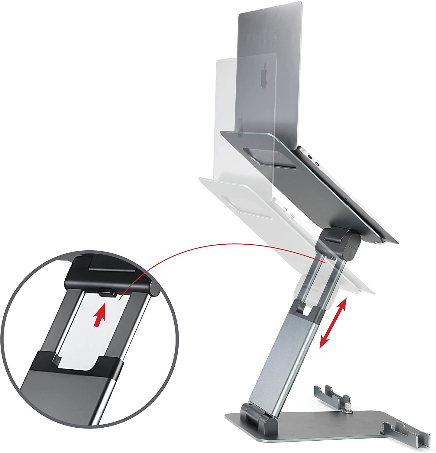 Dope DP-92424 Laptop Stand ที่วางโน๊ตบุ๊ค ปรับระดับได้