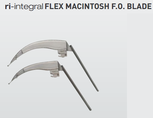 Blade ปลายกระดก Fiber Optic แบบหุ้มท่อนำแสง (Maxlite) ยี่ห้อ Riester, Germany
