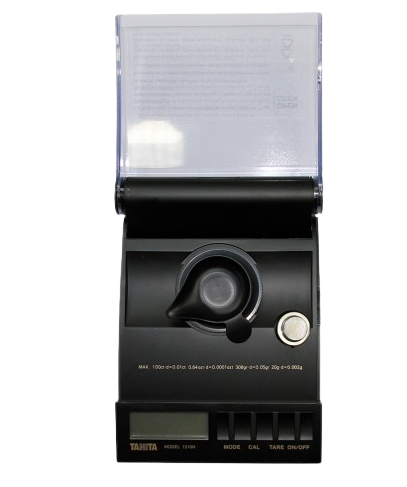 เครื่องชั่งดิจิตอล เครื่องชั่งแบบพกพา เครื่องชั่งกะรัต รุ่น TANITA 1210N : 20g/0.002g / 100CT/0.01Ct