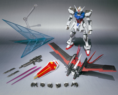 กันดั้ม Bandai The Robot Spirits <SIDE MS> R-100 GAT-X105+AQM/E-X01 Aile Strike Gundam