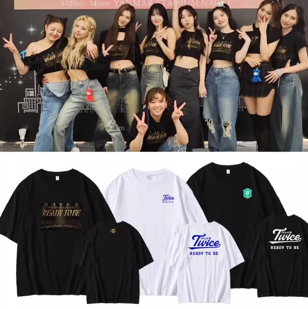 เสื้อยืด TWICE : คอนเสิร์ต Ready ToBe