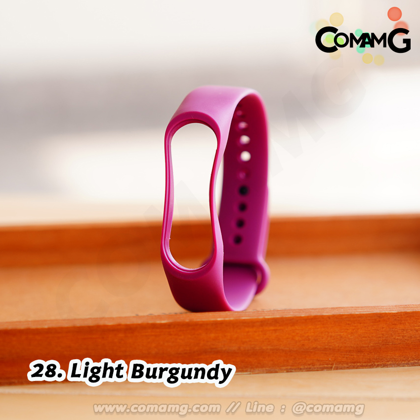 สายXiaomi Mi Band 4/3 สายยางซีลีโคน (ลิงค์2)