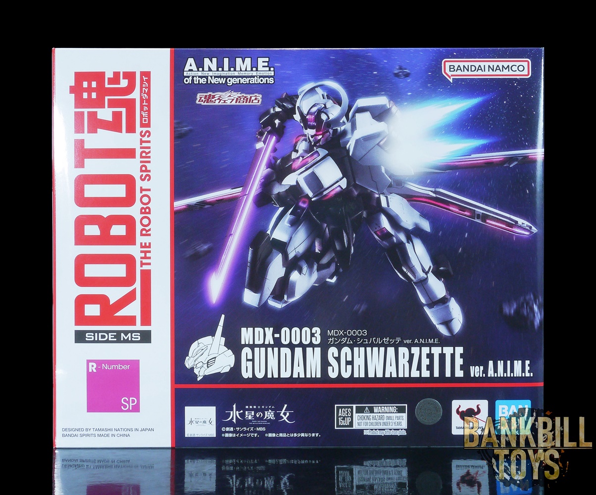 กันดั้ม Bandai Spirits Premium Bandai Tamashii Web Shop Limited The Robot Spirits <SIDE MS> R-SP MDX-0003 Gundam Schwarzette Ver. A.N.I.M.E.