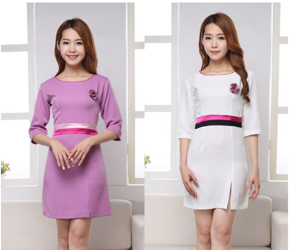 ชุดยูนิฟอร์ม เดรส S,M,L,XL,XXL