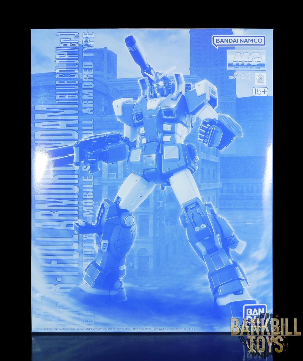 กันดั้ม Bandai Spirits Gunpla Premium Bandai Hobby Online Shop Limited MG 1/100 FA-78-1 Full Armor Gundam [Blue Color Ver.]