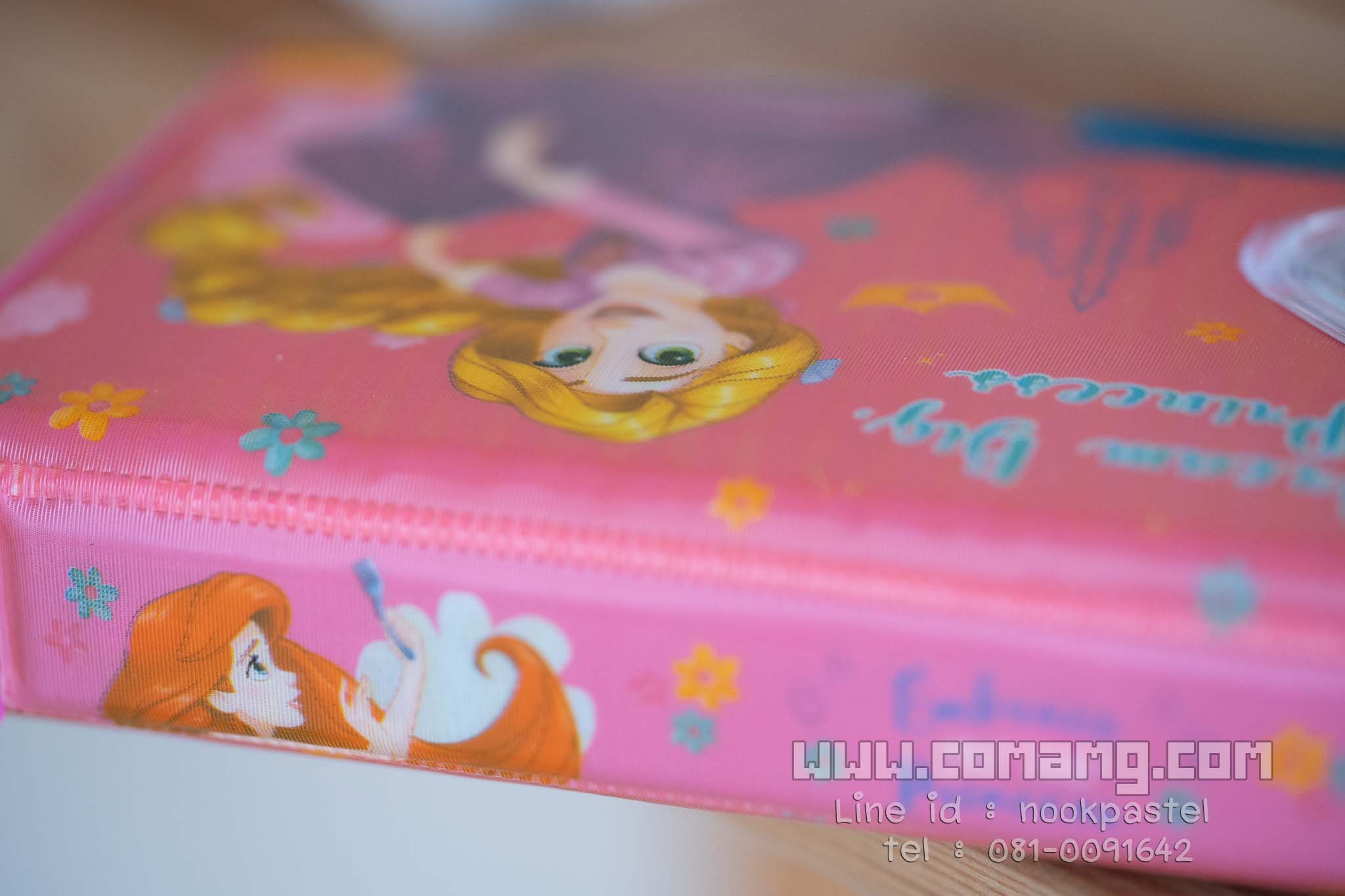 กล่องดินสอแม่เหล็กmini พร้อมชุดเครื่องเขียนลายเจ้าหญิงดิสนี่ย์ (Disney Princess) ลิขสิทธิ์แท้