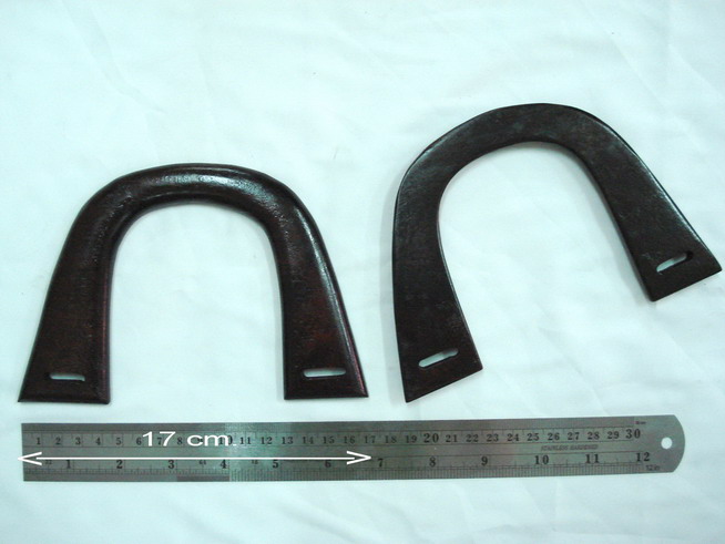"หมด" หูกระเป๋าไม้ ขนาดเล็ก โค้งเหลี่ยม Wooden Bag Handle (Small)