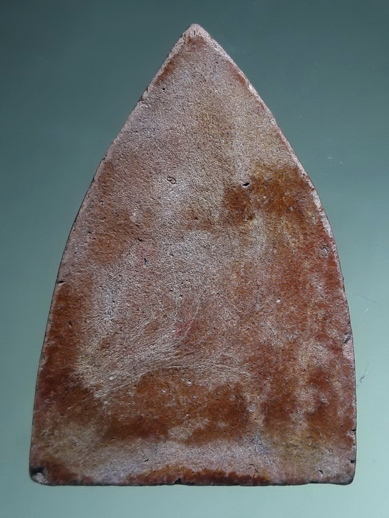 Antig FB 12779 พระตรีกาย(พระสาม) หลวงพ่อแดง วัดทุ่งคอก จ.สุพรรณบุรี เนื้อดินเผา สภาพสวย