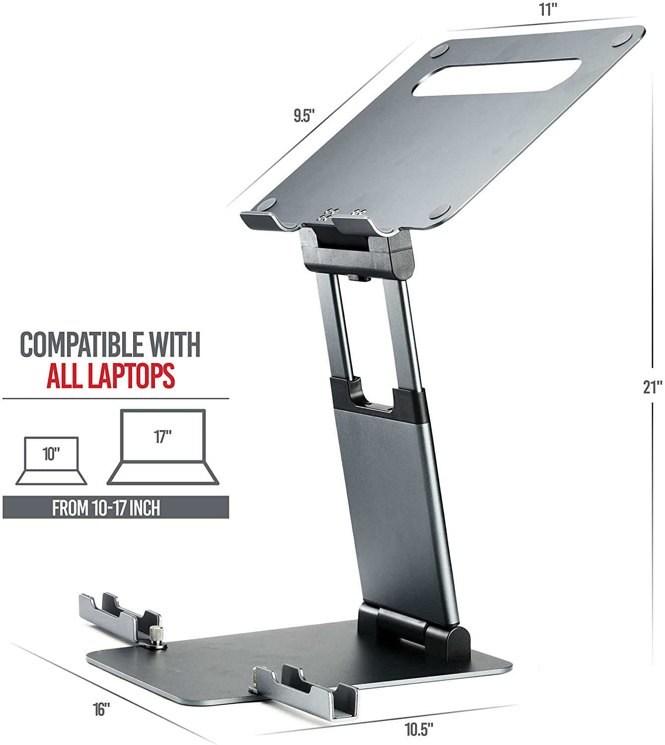 Dope DP-92424 Laptop Stand ที่วางโน๊ตบุ๊ค ปรับระดับได้