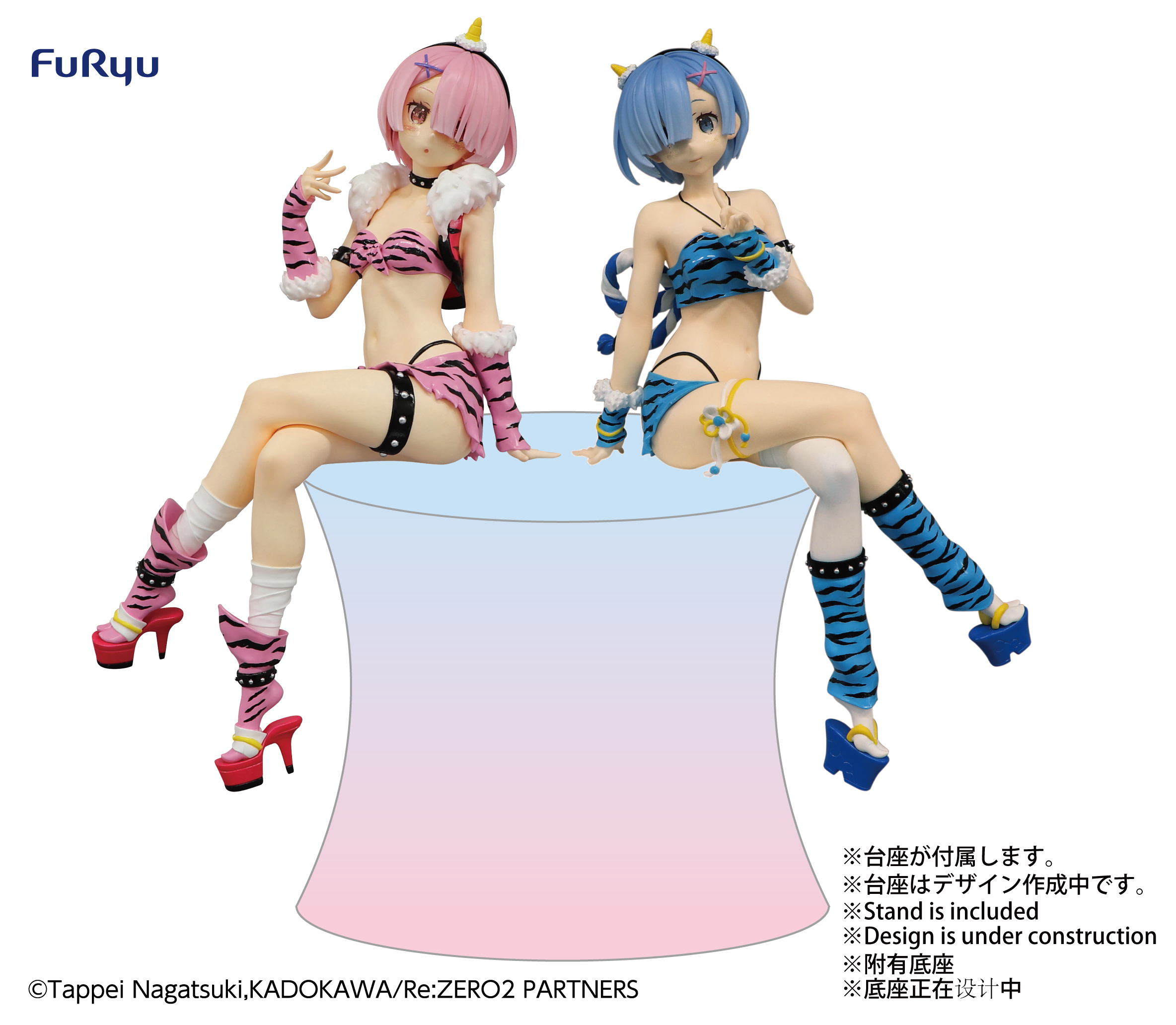 <Preorderถึง 13/8/2021>เปิดรับPreorder มัดจำ 200 บาท Noodle Stopper Figure -Demon costume・Rem & Ram-