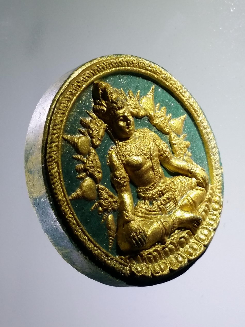 รหัสสินค้า จตุคามรามเทพ 802 ท้าวจตุคามรามเทพ รุ่น พระธาตุนครศรี เนื้อว่านเขียวปัดทอง วัดพระมหาธาตุวรมหาวิหาร อำเภอเมือง จังหวัดนครศรีธรรมราช สร้างปี 2550