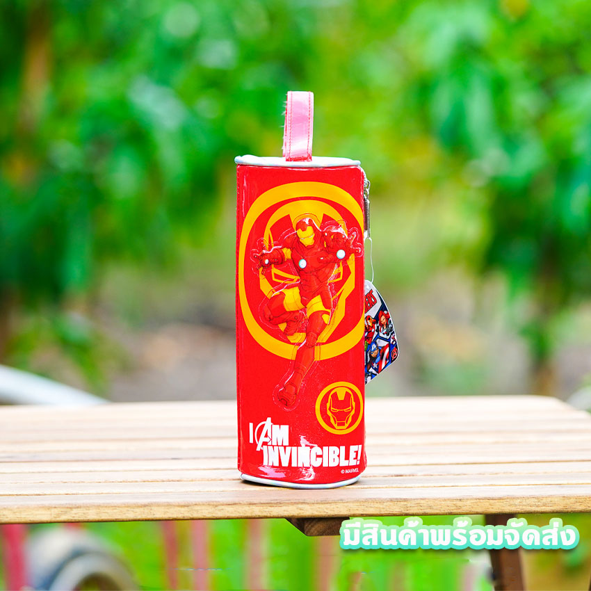 กระเป๋าดินสอ ทรงกระบอก PVC ลายการ์ตูน อเวนเจอร์ส เจ้าหญิง เบนเทน Frozen ลิขสิทธิ์แท้ พร้อมส่ง