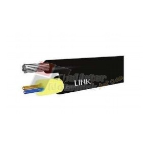 UFH9512M FTTH FLAT, 2C Solid Drop Calbe, LSZH, Metallic, Indoor- Outdoor (TRUE Compatible) 1,000 M.*