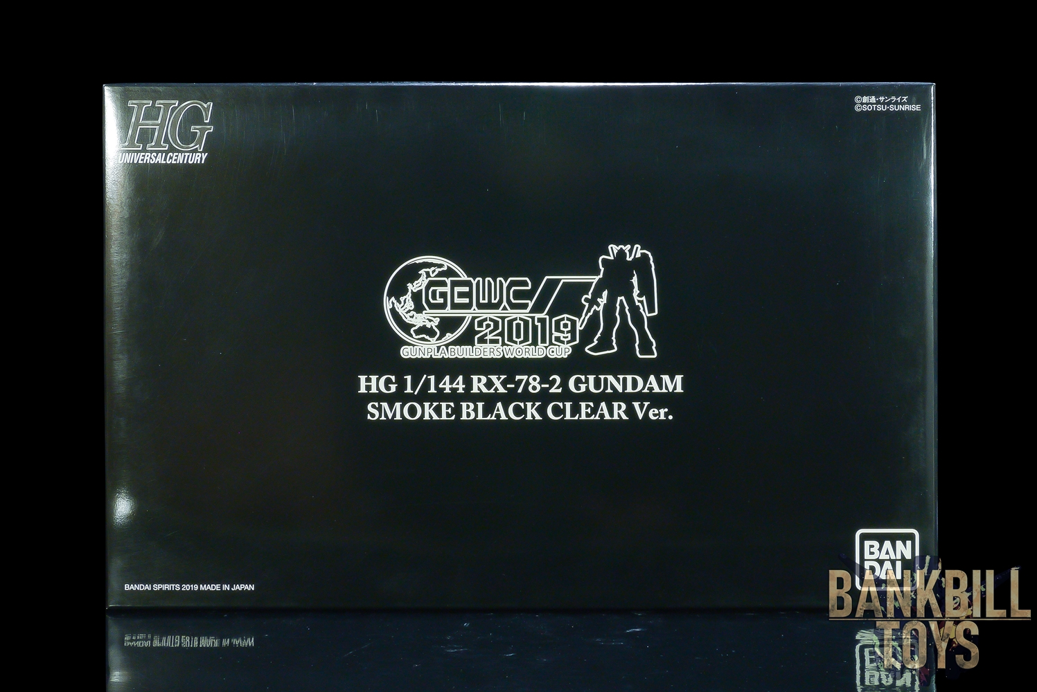 กันดั้ม Bandai Spirits GBWC Gunpla Builders World Cup 2019 Limited HGUC 1/144 RX-78-2 Gundam Smoke Black Clear Ver.