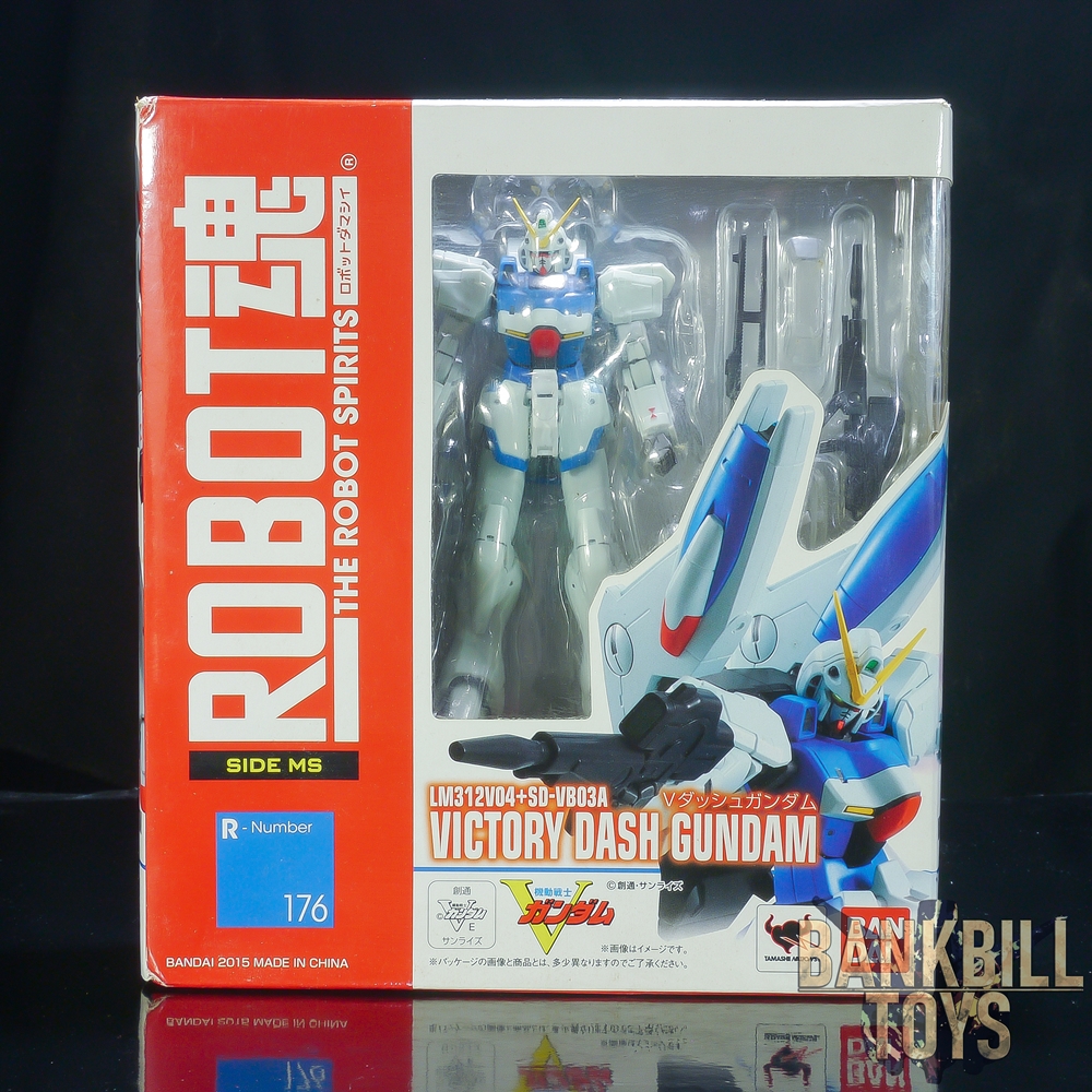 กันดั้ม Bandai The Robot Spirits <SIDE MS> R-176 LM312V04+SD-VB03A V-Dash Gundam