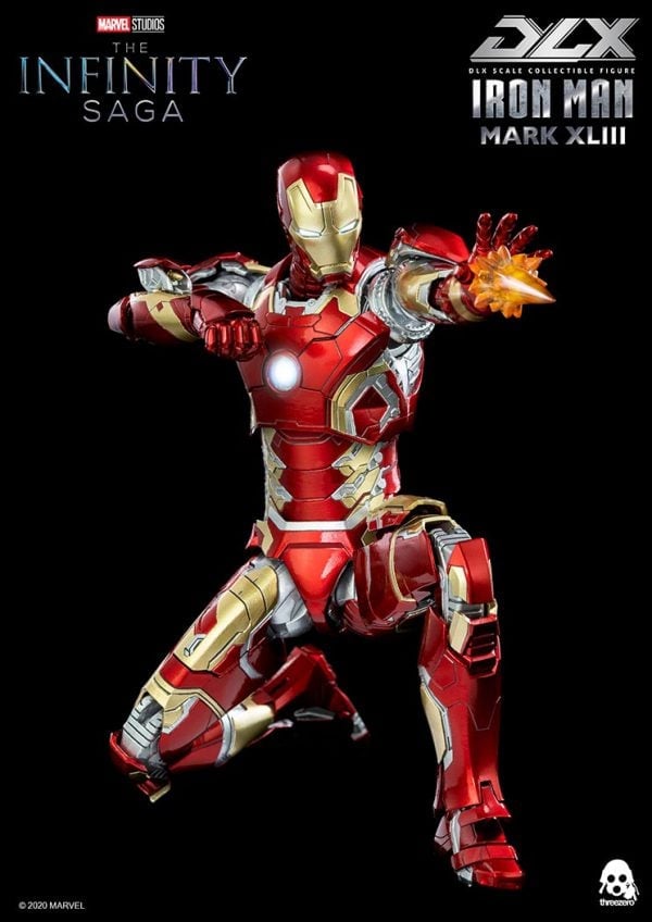 เปิดรับPreorder มัดจำ 700 บาท threeZero X MARVEL 1/12 DLX: Ironman mark 43 โมสำเร็จ