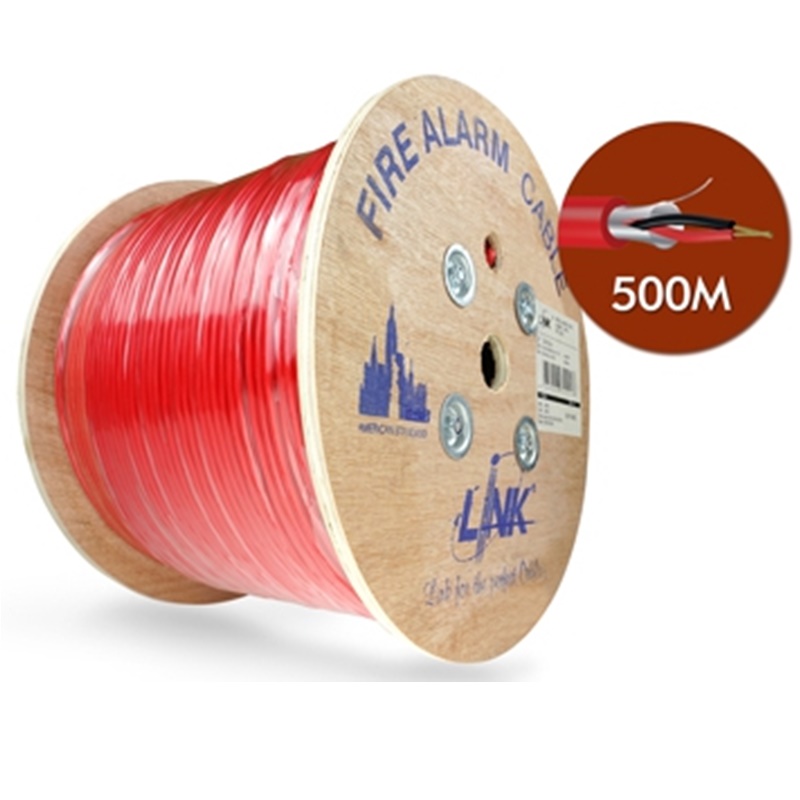 CB-0216 FIRE ALARM, SHIELD 2x16 AWG, 1 PAIR, FPL 500 M/ Roll