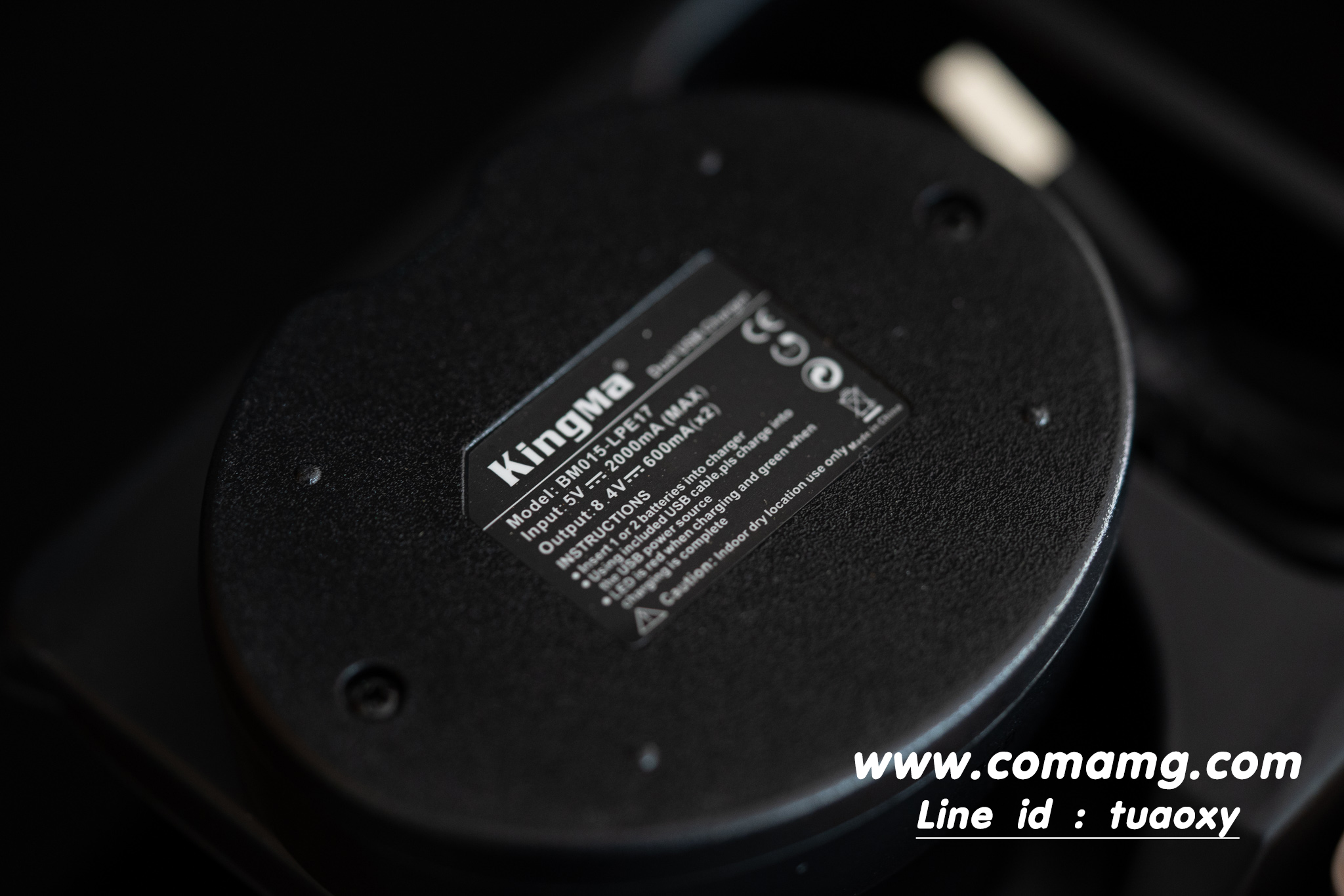 Kingma ชุดแท่นชาร์จDual + แบตเตอรี่ Canon LP-E17 2ก้อน ใช้งานกับกล้องCanon EOS RP 750D 760D 800D M3-M5-M6