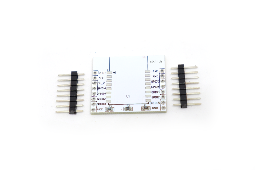 แผ่นปริ้น Esp8266 (ESP8266 PCB) + ก้างปลา