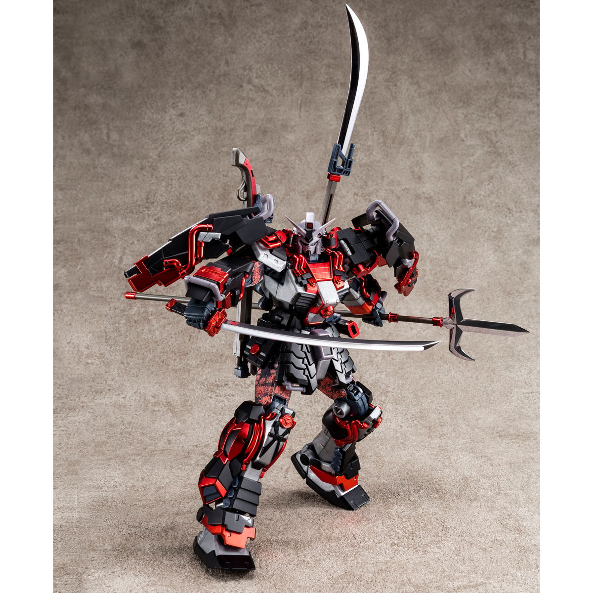 <Preorderปิดรับที่ 4 คิว >เปิดรับPreorder มัดจำ 2200 บาท * p-bandai MG 1/100 Shin Musha Gundam Sengoku No Jin Black Robe Large Armor