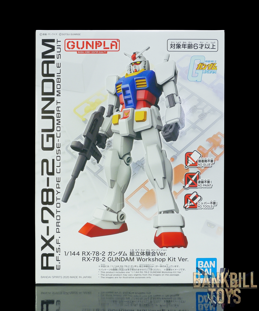 กันดั้ม Bandai Spirits Gunpla Expo 2020 Limited 1/144 RX-78-2 Gundam Workshop Kit Ver.