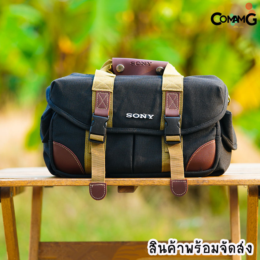 กระเป๋ากล้องดิจิตอล Camera Bag กระเป๋ากล้องmirrorless ผ้าแคนวาส