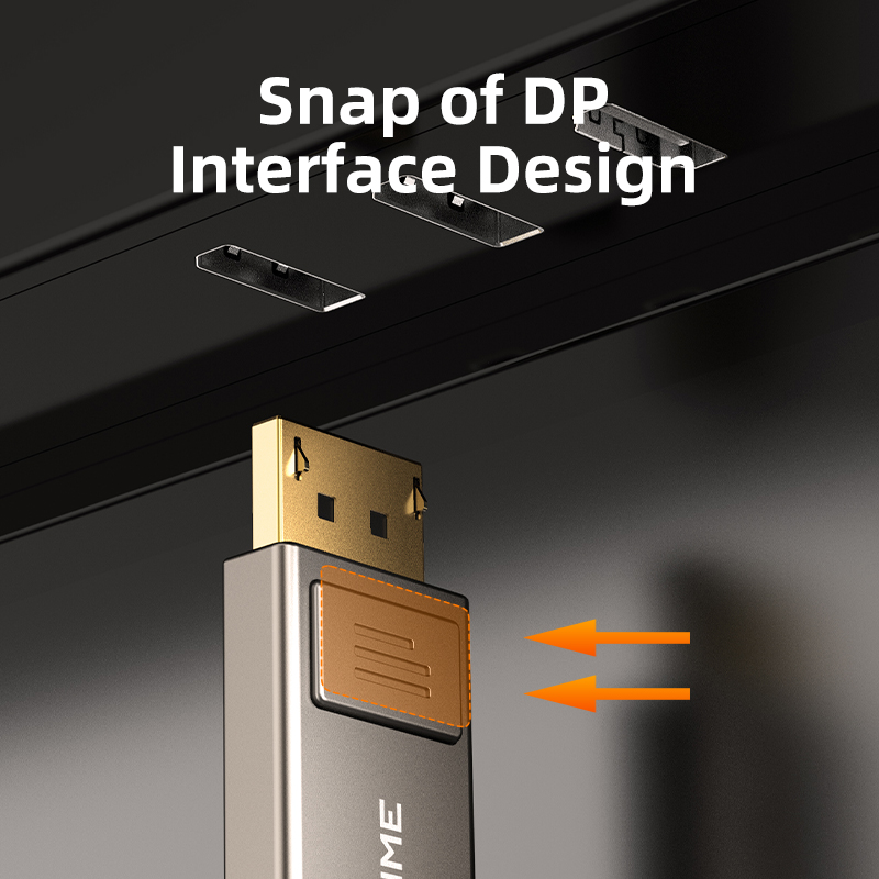 CABLETIME Type C to DP 1.4 รองรับความละเอียด 8K ความยาว 2เมตร