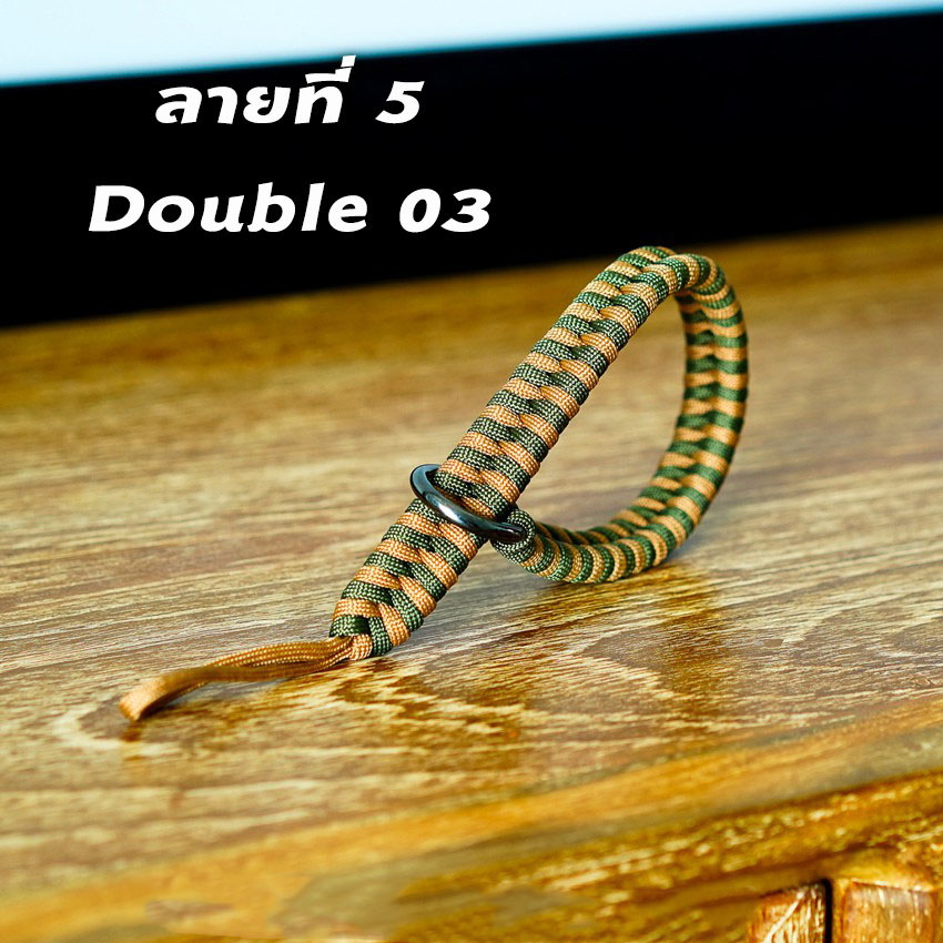 สายคล้องกล้อง คล้องมือ แบบเชือกถัก สายรัดข้อมือ