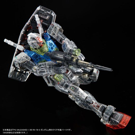 เปิดรับPreorder มัดจำ 700 บาท P-bandai Clear Color Body Part for PG UNLEASHED RX-78-2 Gundam โมเดลประกอบ *เฉพาะพาสเกาะครับ **