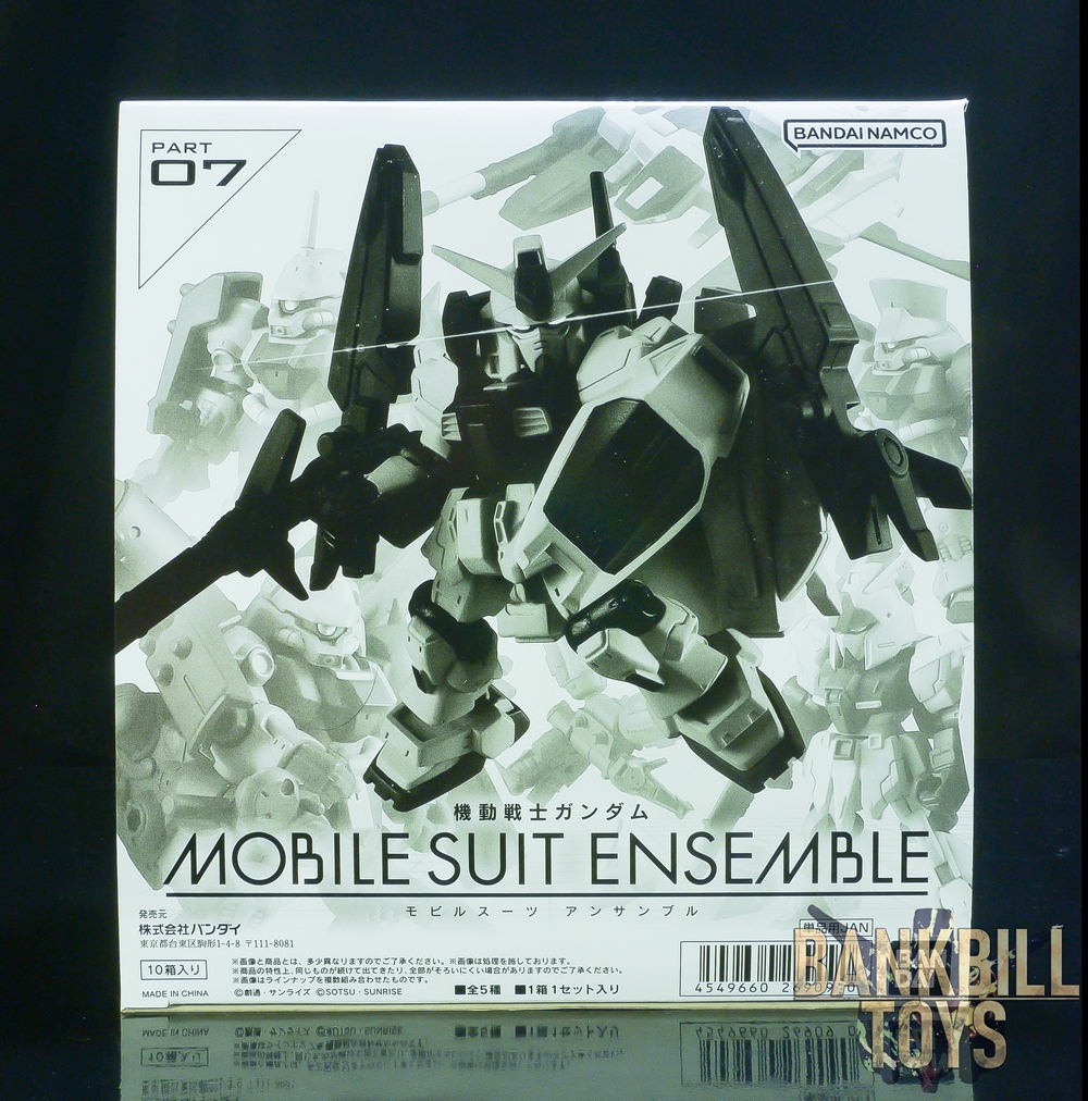 กันดั้ม Bandai Gashapon Mobile Suit Gundam Mobile Suit Ensemble Part 07 Reissue Box [10 Packs]
