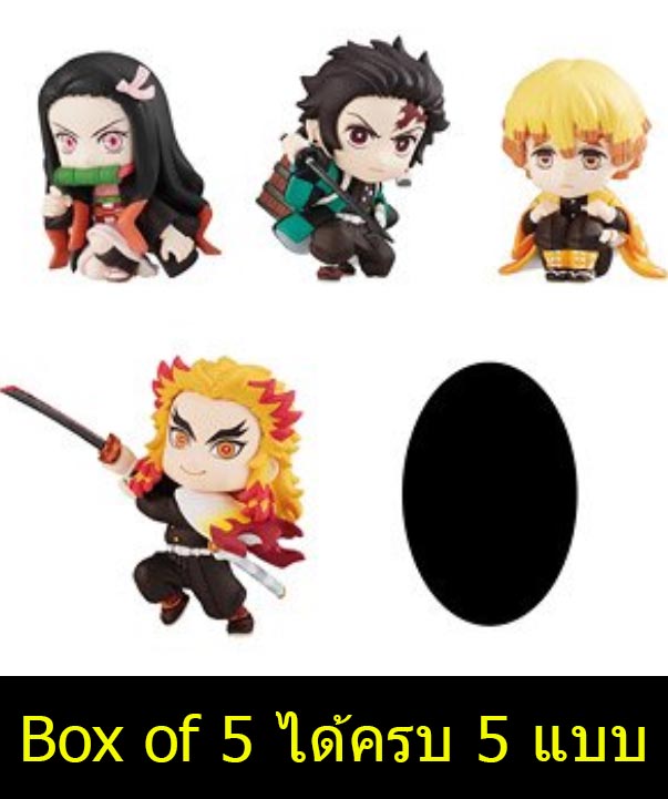 <Preorderปิดรับ 5/10/2021>เปิดรับPreorder มัดจำ 200บาท DEMON SLAYER: KIMETSU NO YAIBA ADVERGE MOTION 4 SET W/O GUM Box of5 ได้ครบ 5แบบ