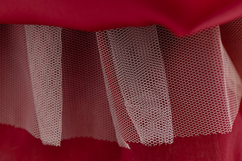 Gd4114- พร้อมส่งจากไทย ชุดออกงานเด็กหญิงสีขาว แขนตุ๊กตา อกจับจีบสวยหรู ผ้าสวยดุจไหม ชุดราตรีเด็กทรงสั้น