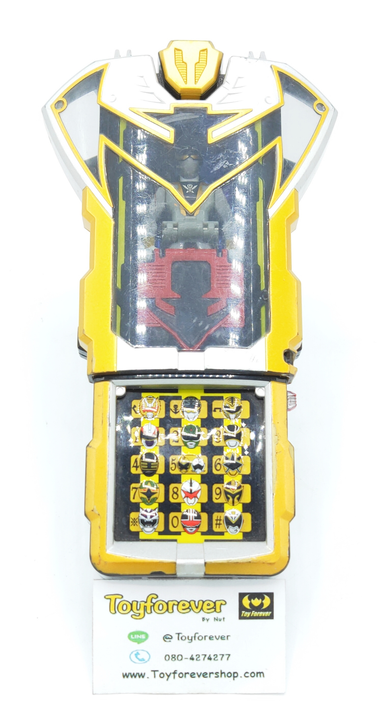 Dx Gokai Silver ที่แปลงร่างโกไคซิลเวอร์ แถมกุญแจสุ่ม1อัน