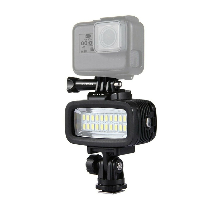 ไฟลงน้ำลึกได้ 700 Lumen 40m Underwater Waterproof Diving LED Fill Light for GoPro / SJCAM / Xiaomi / Insta360 / DJI