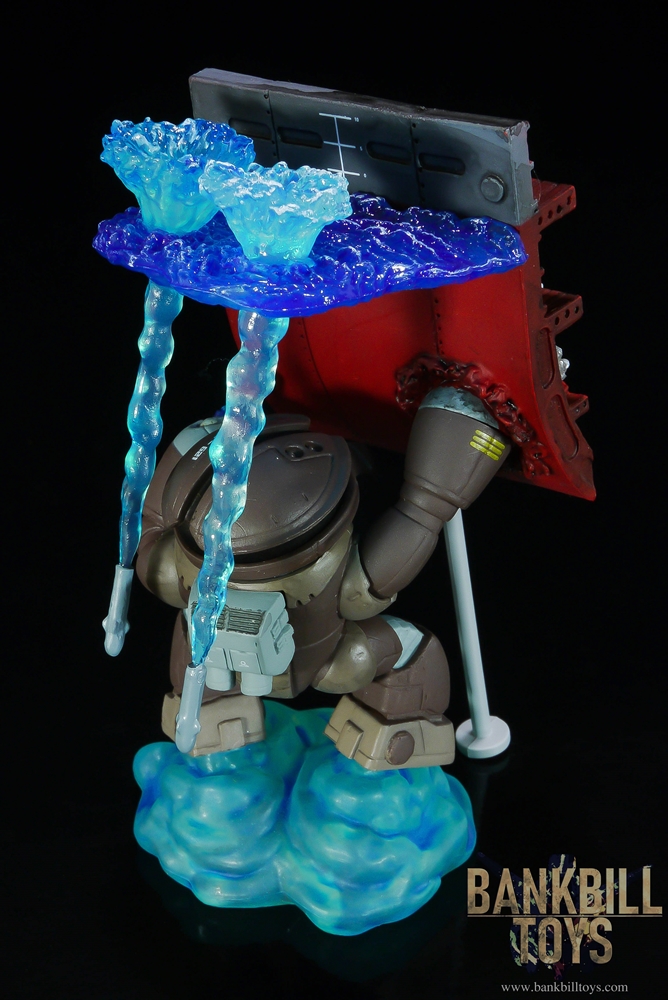 กันดั้ม Bandai Trading Figure Gundam Robust Silhouette Collection Vol.0 1/300 MSM-04 Acguy