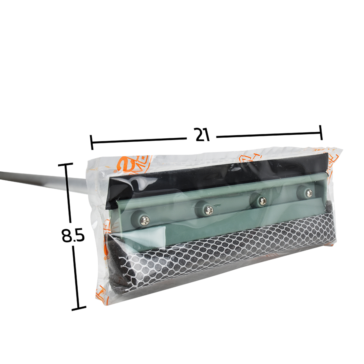 ฟองน้ำ หัว 8"ด้าม AL ยาว [MOP-088]