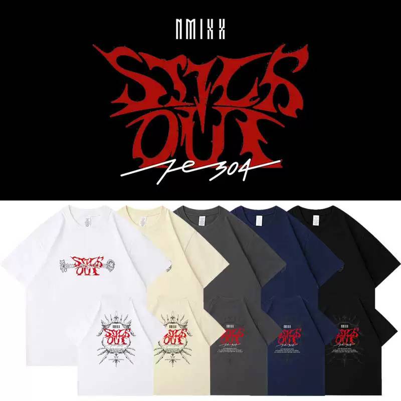เสื้อยืด NMIXX : Fe3O4 [STICK OUT]