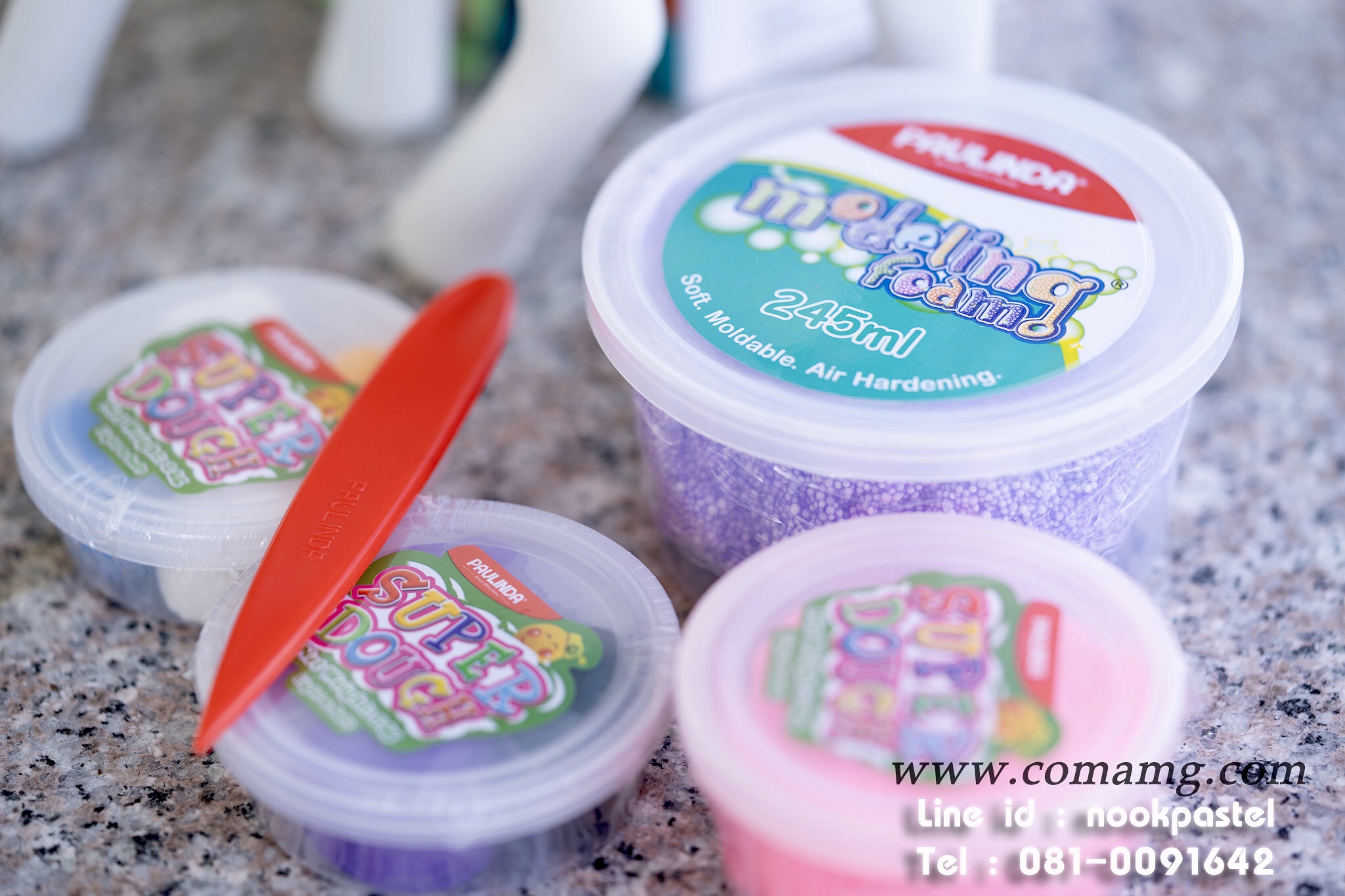 ของเล่นโฟมดินน้ำมัน ลายUnicorn Big series Modeling Art modeling foam (แบรนด์PAVLINDA)