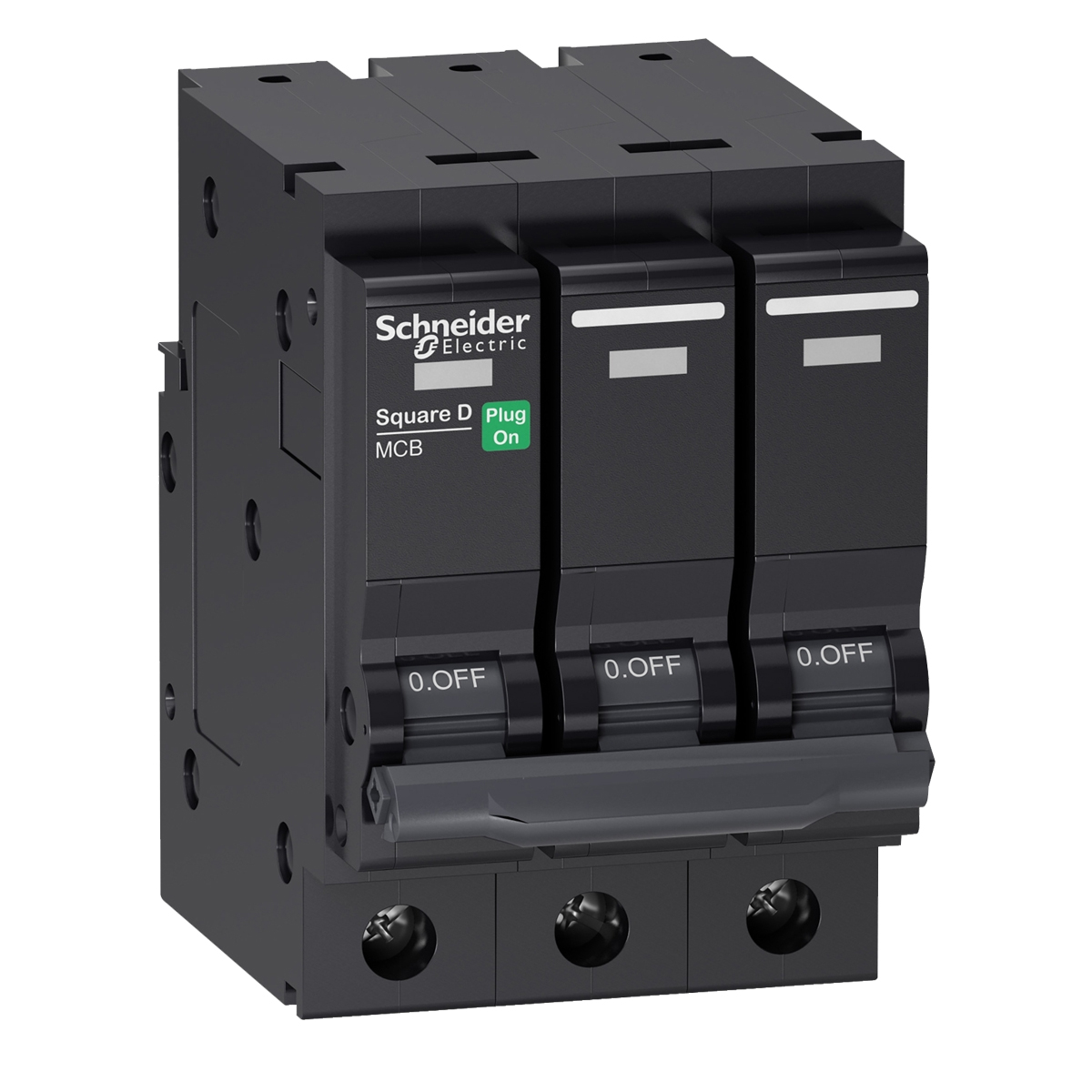 SCHNEIDER เซอร์กิตเบรกเกอร์ลูกย่อย QOvs 3 โพล 6 kA 50Amp [QO350VSC6T]