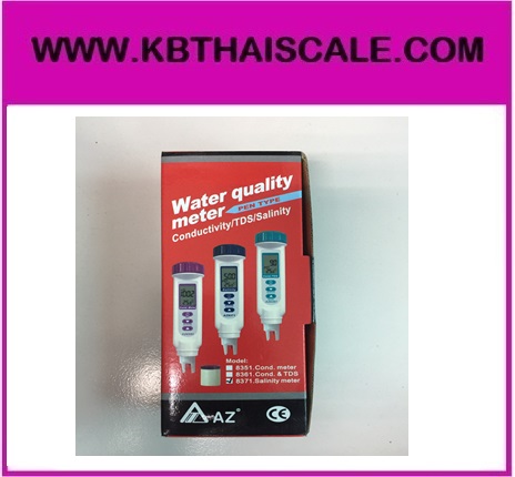 เครื่องวัดความเค็ม วัดปริมาณเกลือในของเหลว ในน้ำ Salinjty Meter 0~70ppt Temperrature (°C/°F)